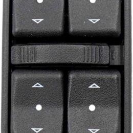 vuaram V1326 GM Corsa 2 / Meriva / Astra  - llave tecla alzavidrios simple puerta derecha y traseras