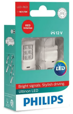 philips P21/5 LED red 11499 U30R B2