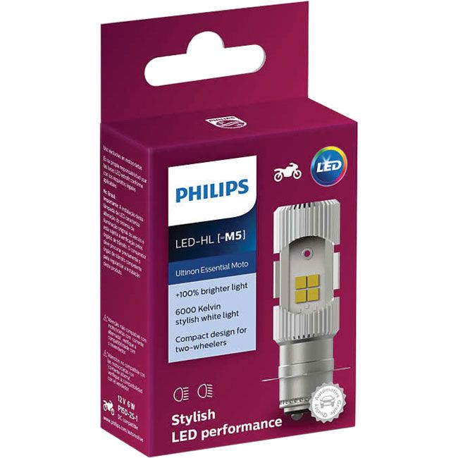 philips LED M5 11163 UEM 12V 6/6W X1