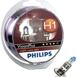 PHILIPS H1 12258 VP 12V 55W P14,5s          VisiónPlus +60% Luz   S2