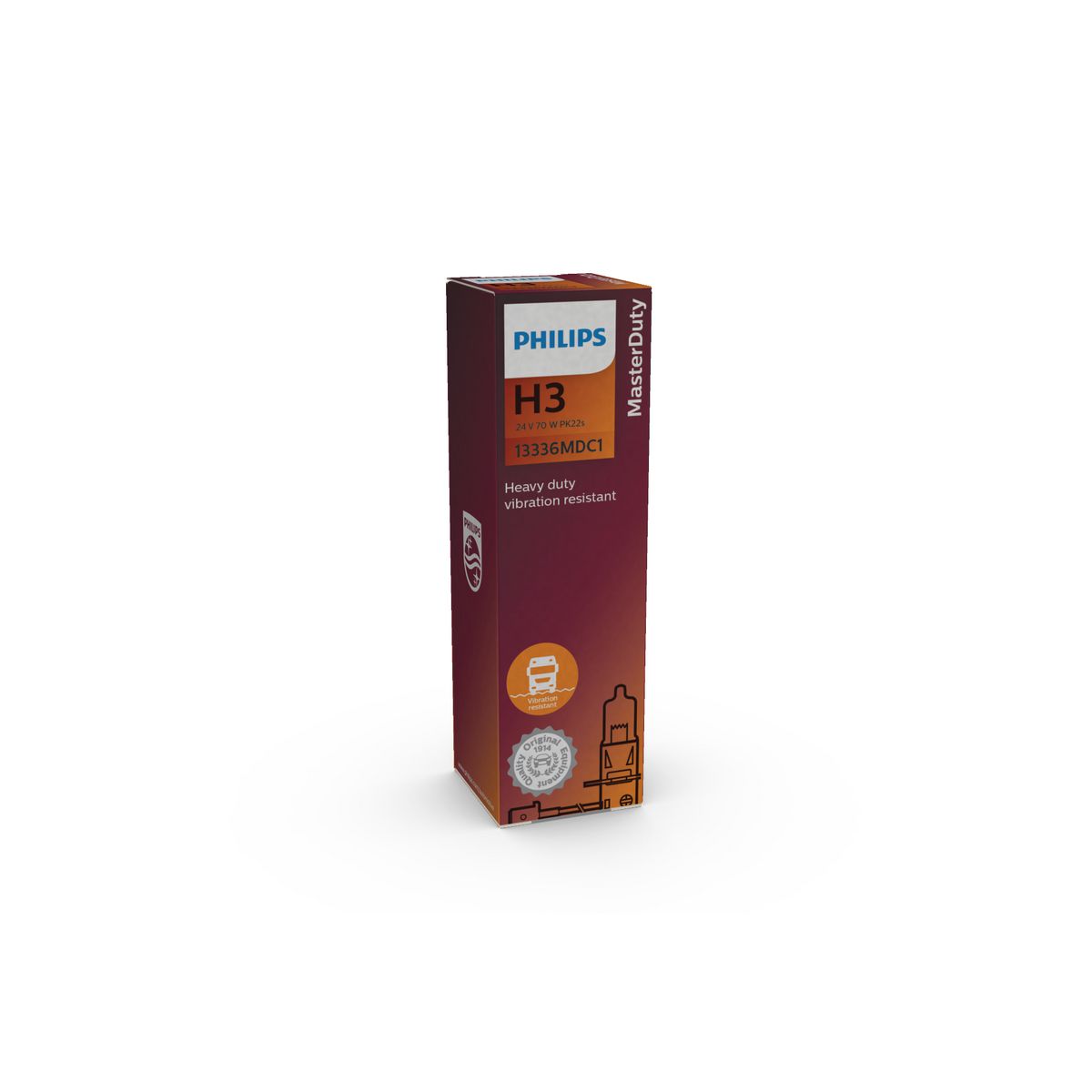 PHILIPS H3 13336 MD 24V 70W PK22s C1