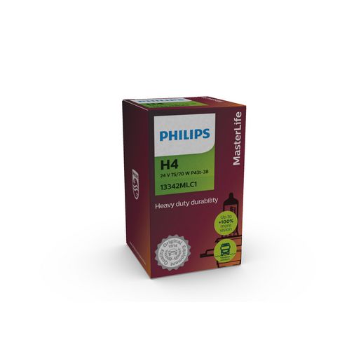PHILIPS H4 13342 ML 24V 75/70W                MasterLIfe C1