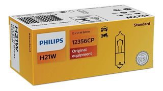 PHILIPS H21W 12356 12V BAY9s     Halógena CP