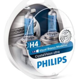 PHILIPS H4 12342 CVU 12V 60/55W P43t-38  CrytalVision Ultra SM
