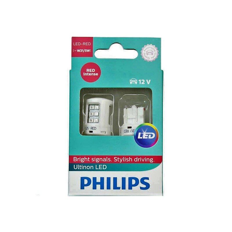 philips W21 LED red 11065 U30R B2