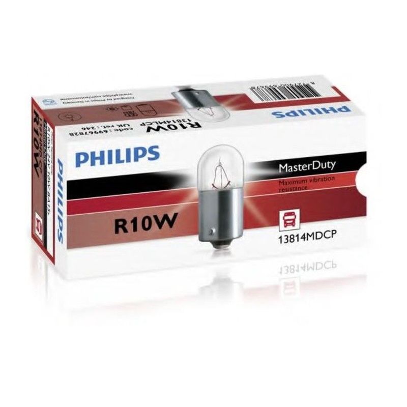 PHILIPS R10W 13814 MD 24V          Reforzada MD CP