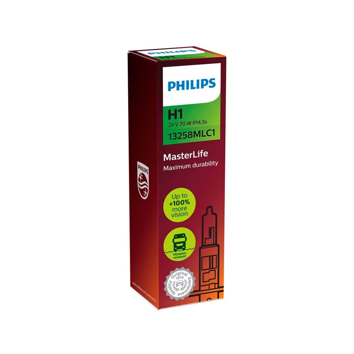PHILIPS H1 13258 ML 24V 70W                            MasterLIfe C1