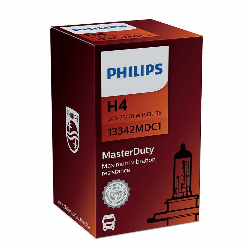 PHILIPS H4 13342 MD 24V 75/70W P43t-38 C1